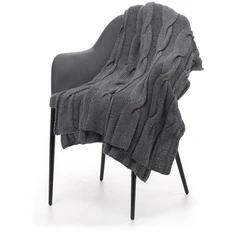 Плед Very Marque Snefald, серый фото