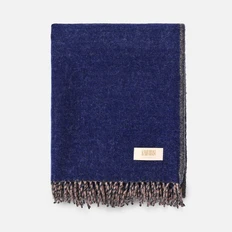 Плед VLR Concept Devika, синий / бежевый фото