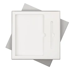 Коробка подарочная под ежедневник и ручку Portobello, серая фото