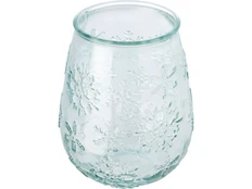 Подставка для чайной свечи из переработанного стекла Faro, прозрачная фото