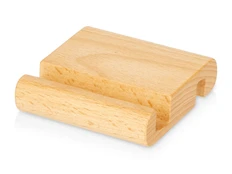 Подставка для смартфона из массива бука Cradle, бежевая фото