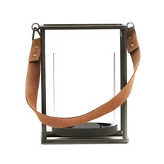 Подсвечник Vinga Montreux, коричневый / черный фото