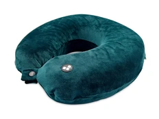 Подушка для путешествий с эффектом памяти Drowsy, зеленая фото