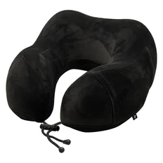 Подушка дорожная Clicra Сomfort Memory Form Easy Travel, черная фото