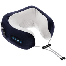 Подушка-массажер дорожная Indivo InRelax, синяя фото