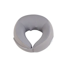 Подушка-массажер с функцией обогрева Hug, серая фото