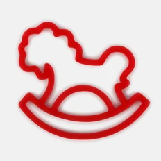 Подвеска «Лошадка-качалка», 3D-печать на заказ фото