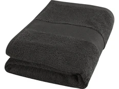 Полотенце банное хлопковое Charlotte, черное фото