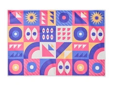 Полотенце спортивное с крючком для сублимации, разноцветное фото