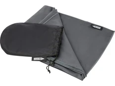 Полотенце спортивное из переработанного пластика Pieter, серое фото