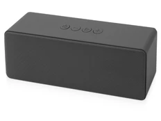 Колонка портативная Bar, soft touch, черная фото