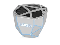 Колонка портативная с подсветкой Xoopar Geo, светло-серая фото