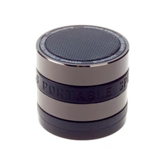 Колонка портативная Partner Music BT, черная/ коричневая фото