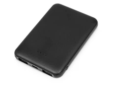 Портативное зарядное устройство Grind, чёрное, 5000 mAh фото