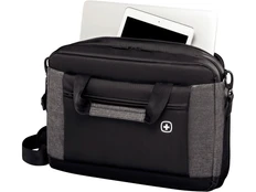 Портфель Wenger Underground для ноутбука 16'', серый меланж/ черный фото