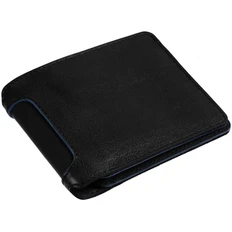 Портмоне Matteo Tantini Arrival, черное / синее фото