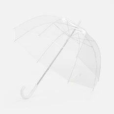 Зонт-трость механический Clear, прозрачный фото