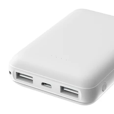 Внешний аккумулятор Olmio Mini 10, 10000 mAh, белый фото