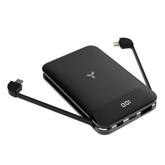 Внешний аккумулятор Accesstyle Flax, 8000 mAh, черный фото