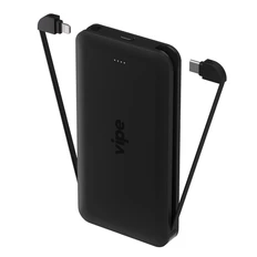Внешний аккумулятор Vipe Twins, 10000 mAh, черный фото
