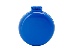 Расческа складная с зеркалом Blunt, синяя фото