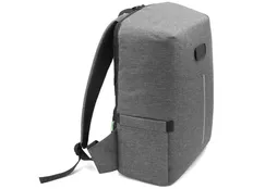 Рюкзак антикражный для ноутбука 16'' из переработанного пластика Brand Charger Phantome Lite 2, серый фото