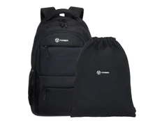 Рюкзак для школьников с мешком для обуви Torber Class X, черный фото