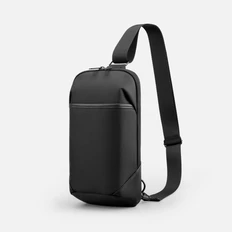 Рюкзак на одно плечо Solnex, черный фото