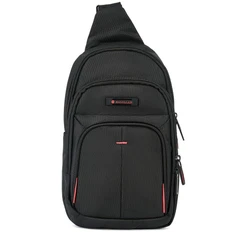 Рюкзак на одно плечо X Range, черный фото