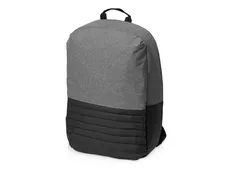 Рюкзак противокражный для ноутбука 15'' Comfort, черный / серый меланж фото