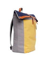 Рюкзак RoadLike RollTop, желтый / серый фото