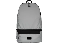 Рюкзак-трансформер водостойкий с поясной сумкой из переработанного пластика Brand Charger Athletica, серый фото