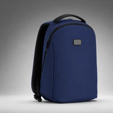 Рюкзак из экокожи для ноутбука 14'' Voyager Sofit, синий фото