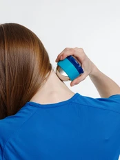  Ролик-массажер шариковый Blobus, синий / голубой фото