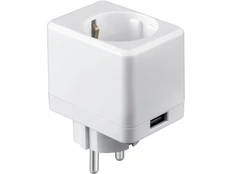 Розетка умная с USB портом Hiper IoT P09, белая фото