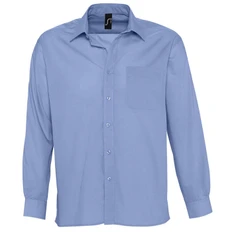 Рубашка мужская Sol's Baltimore, васильковый фото