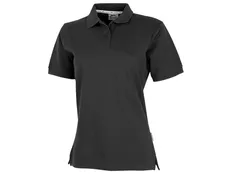 Футболка поло женская Slazenger Forehand, черная фото
