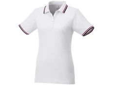 Футболка поло женская Elevate Fairfield, белая фото