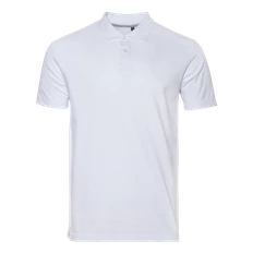 Рубашка поло хлопковая Stan 04B, 185 гр/м2, белая фото