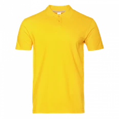 Рубашка поло хлопковая Stan 04U, 185 гр/м2, желтая фото