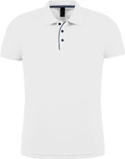 Рубашка поло мужская Sol's Performer Men 180, белая фото