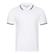 Рубашка поло мужская с окантовкой Stan 04T, 185 гр/м2, белая фото
