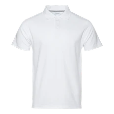 Рубашка поло мужская Stan 04, белая фото