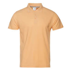 Рубашка поло мужская Stan 04, бежевая фото