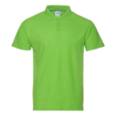Рубашка поло мужская Stan 04, ярко-зеленая фото