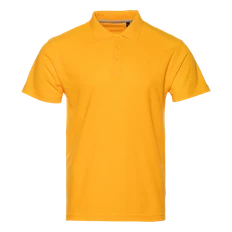Рубашка поло мужская Stan 04, желтая фото