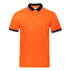Рубашка поло мужская Stan 04С, оранжевая фото