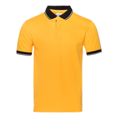 Рубашка поло мужская Stan 04С, желтая фото