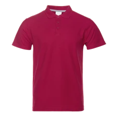 Рубашка поло мужская Stan 104, 185 гр/м2, бордовая фото