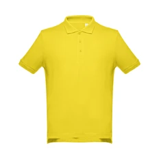 Рубашка-поло мужская TH Clothes Adam 195, желтая фото